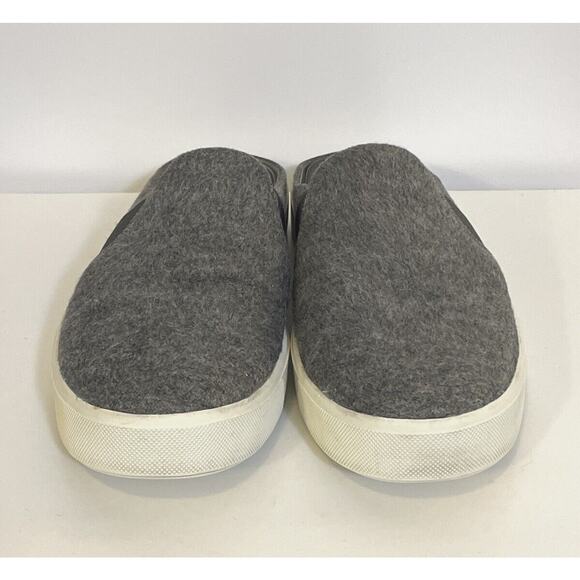 Vince Blaire Women‎ Sneaker Platform Mule Slip On Slide Shoe Gray Wool Size 7.5 - Picture 7 of 9